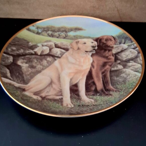 Franklin Mint “Trusted Companions” Plate by Nigel Hemming – Limited Edition HG25 - Picture 2 of 3